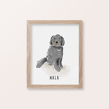 Load image into Gallery viewer, watercolour pet portrait