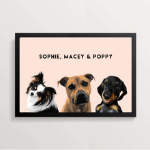 Load image into Gallery viewer, 5 Pet Portrait - A3