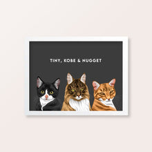 Load image into Gallery viewer, 6 Pet Portrait - A3