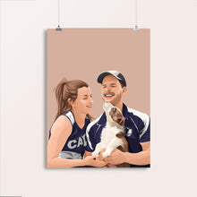 Load image into Gallery viewer, human and pet portraits