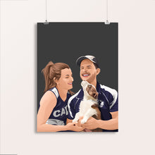 Load image into Gallery viewer, human and pet portraits