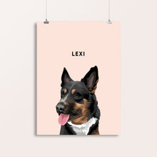 Load image into Gallery viewer, custom pet portraits
