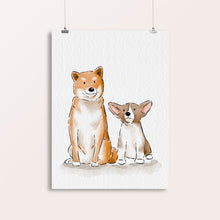 Load image into Gallery viewer, watercolour pet portraits
