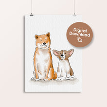 Load image into Gallery viewer, watercolour pet portraits
